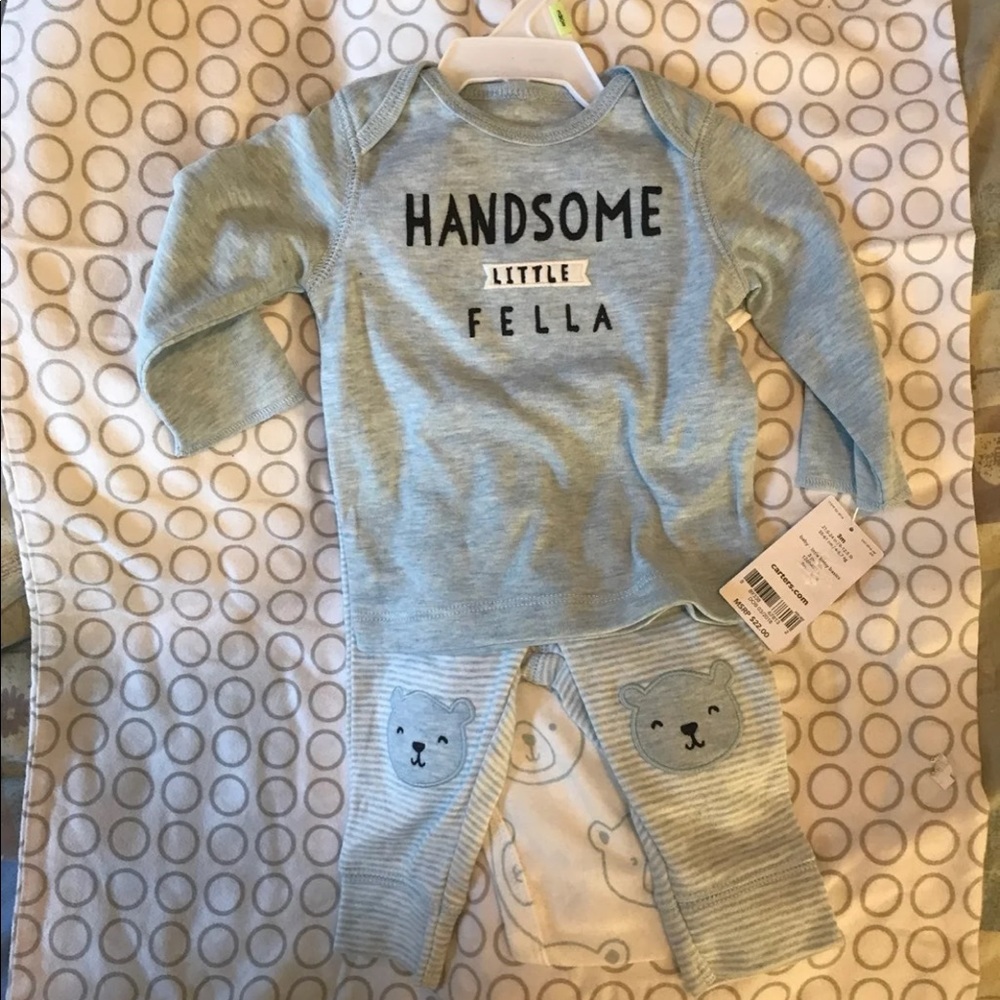 3pcs baby boy bodysuits